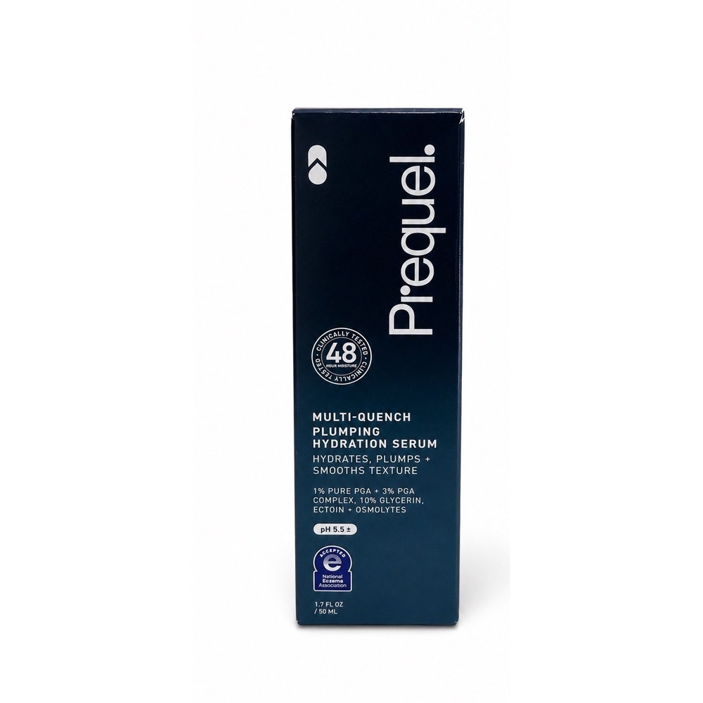 Prequel Multi-Quench Plumping Hydration Serum 1.7oz Polyglutamic Acid PGA New